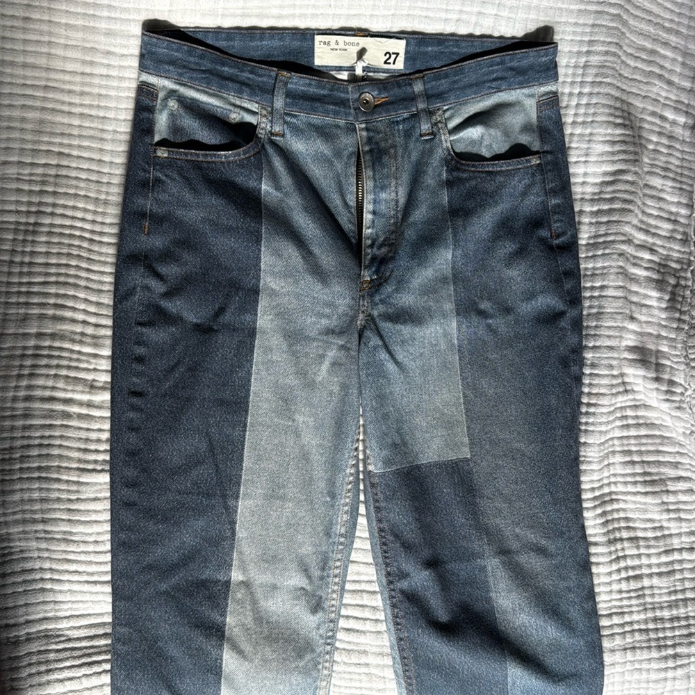 Rag & Bone pants size 27. Jean color block.